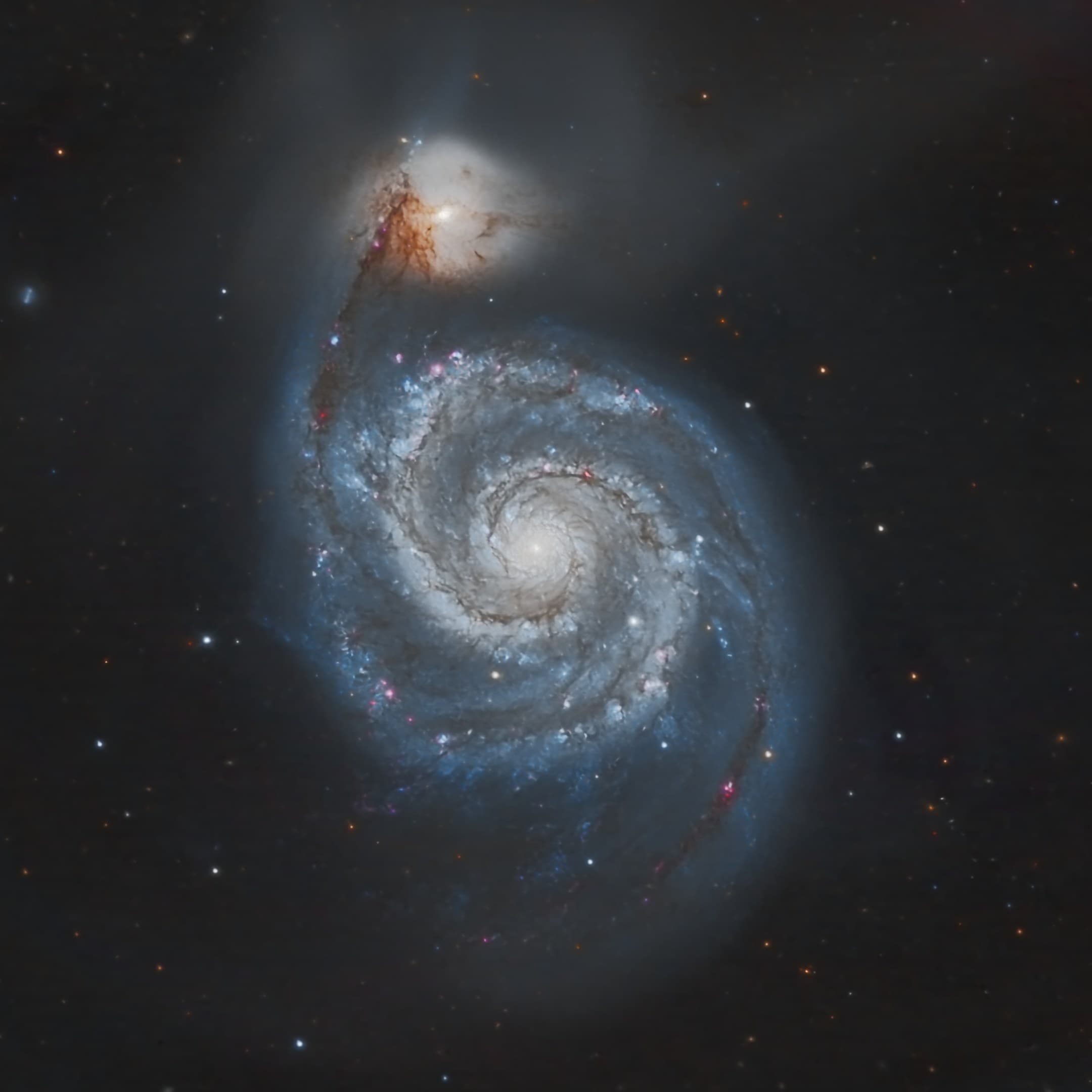 Whirlpool-Galaxie (M51)